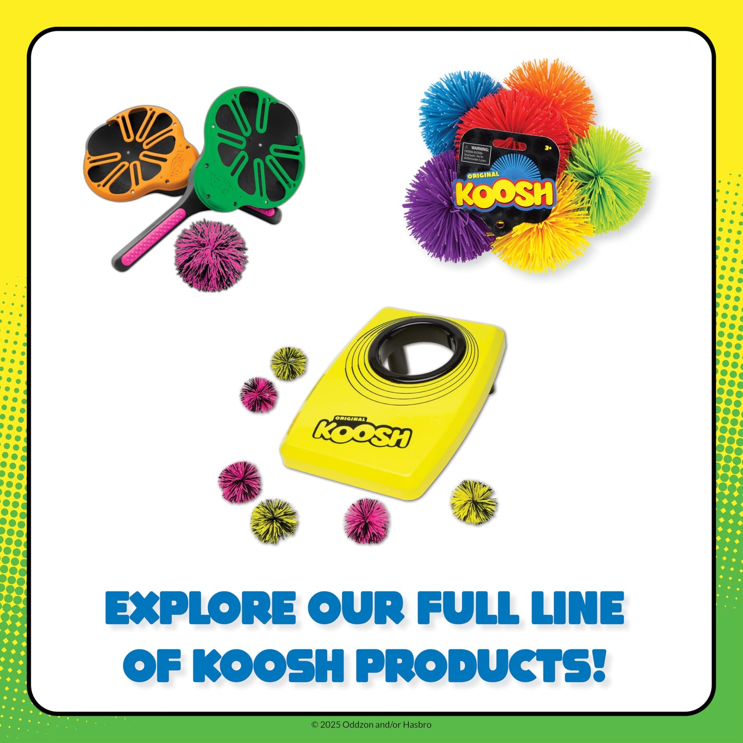 Koosh Double Paddles: Paddleball Set