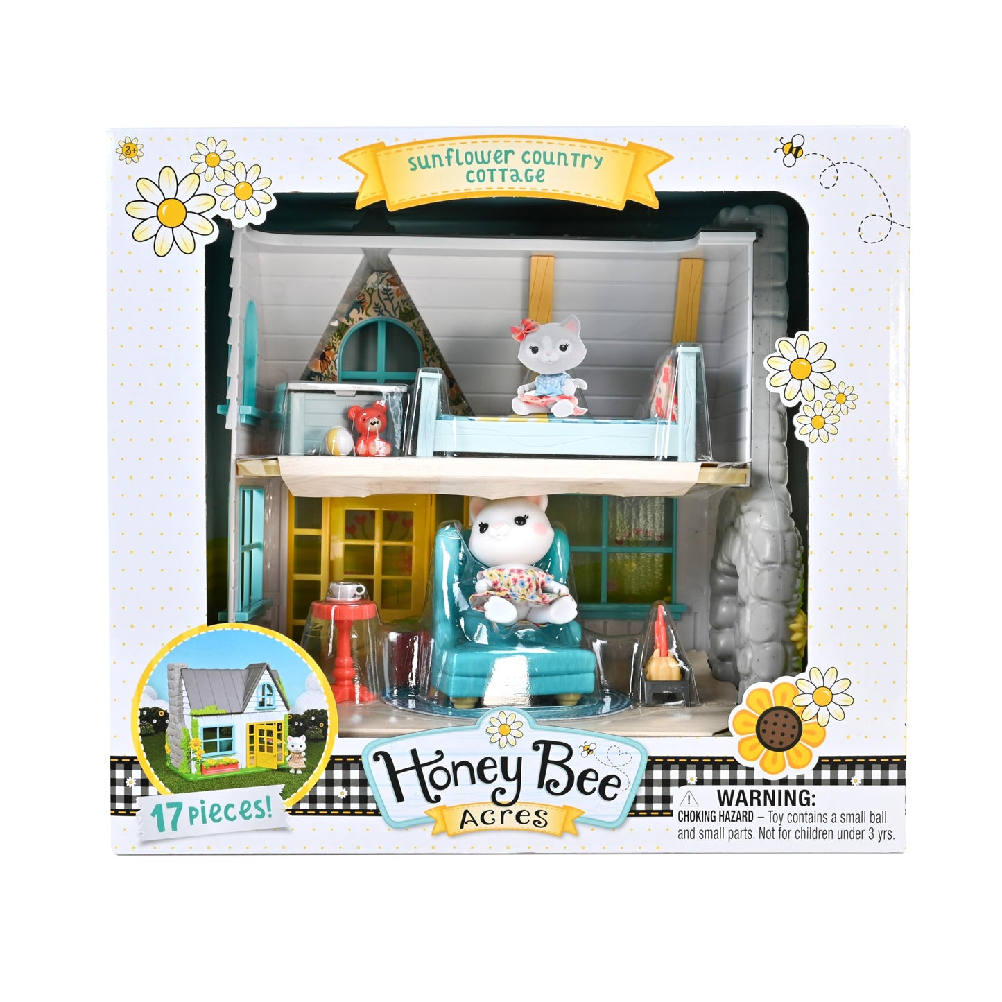 Honey Bee Acres Sunflower Cottage Doll Playset