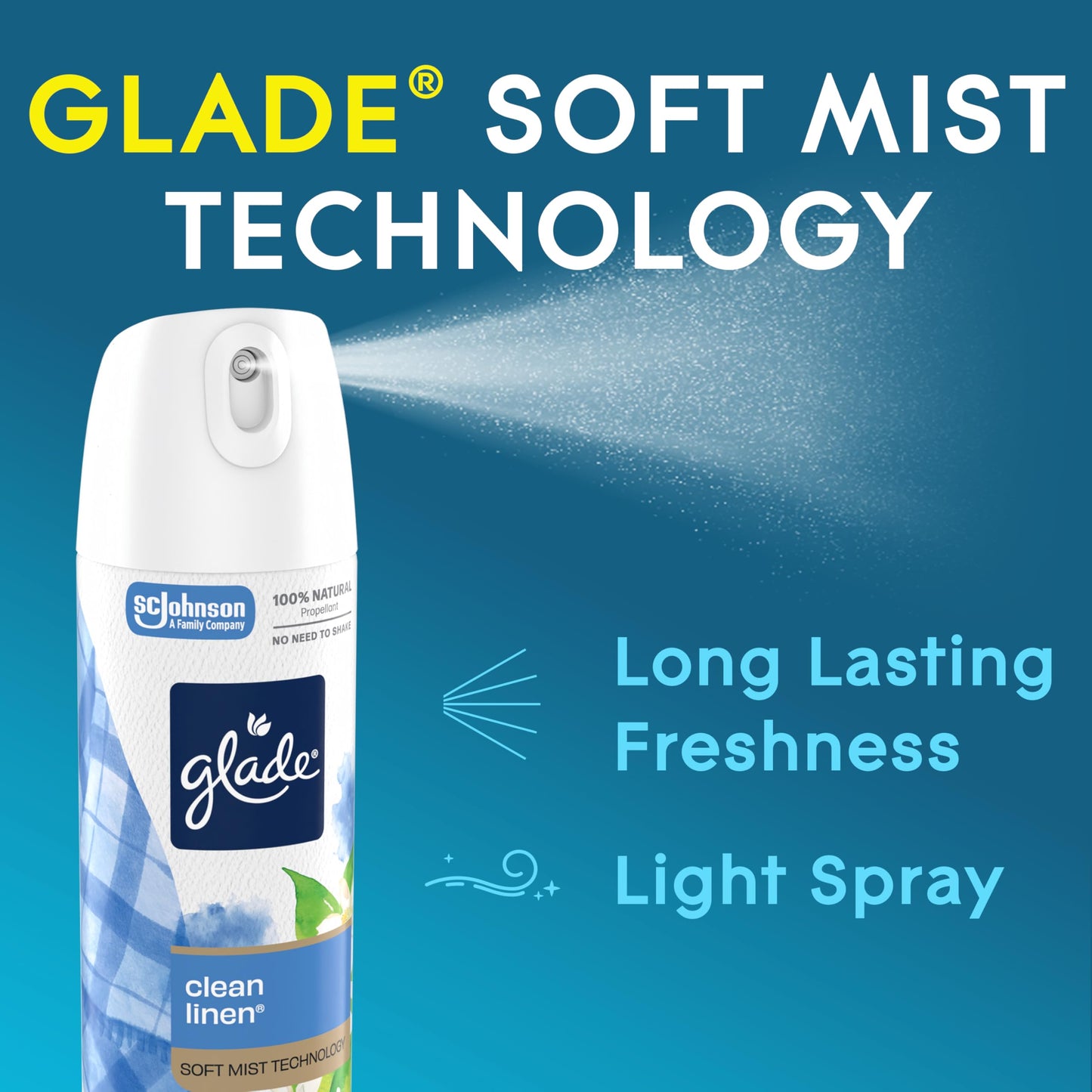 Glade Soft Mist Freshener Room Spray