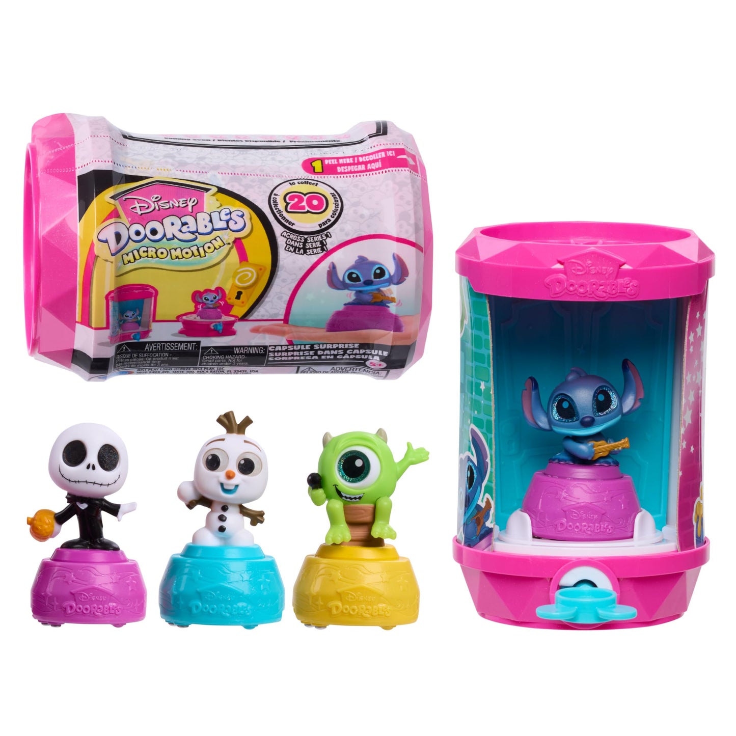 Disney Doorables Micro Motion Surprise Capsule Figurine