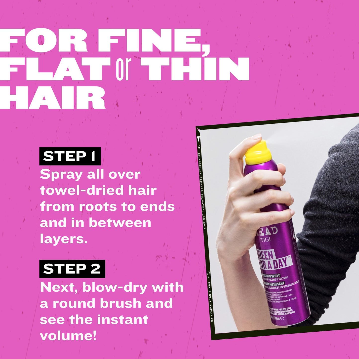 TIGI Bed Head Volumizing Hair Spray, 10.5 oz