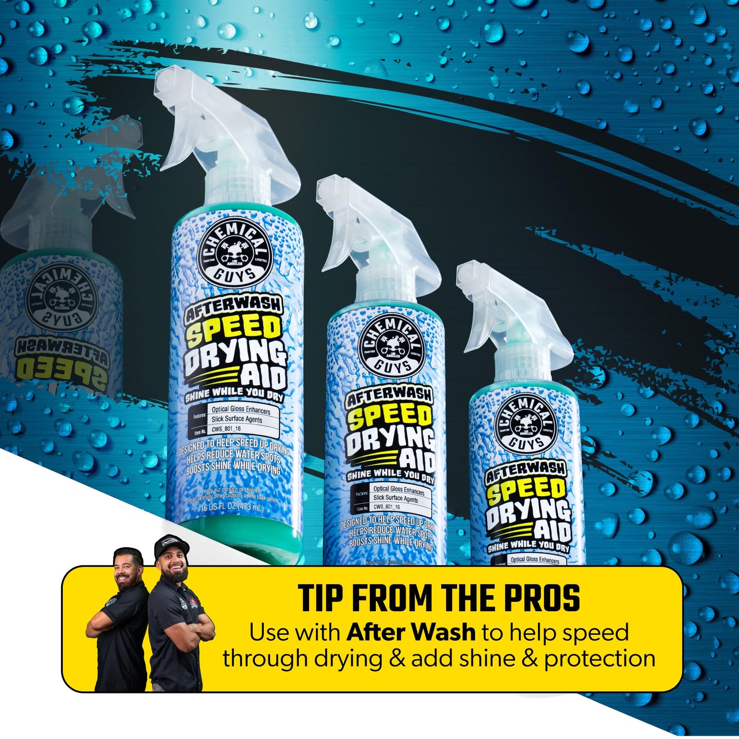 Chemical Guys After Wash Sprayable Gloss Boosting Car Wash Drying Aid - 16 oz