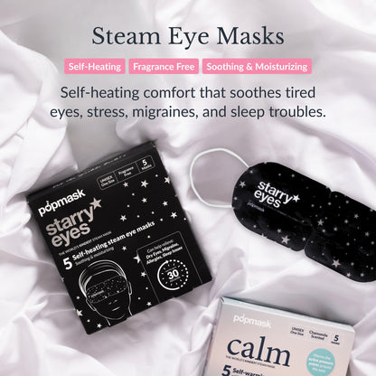 Popmask Starry Eyes Self Heating Steam Eye Masks 5 Pack