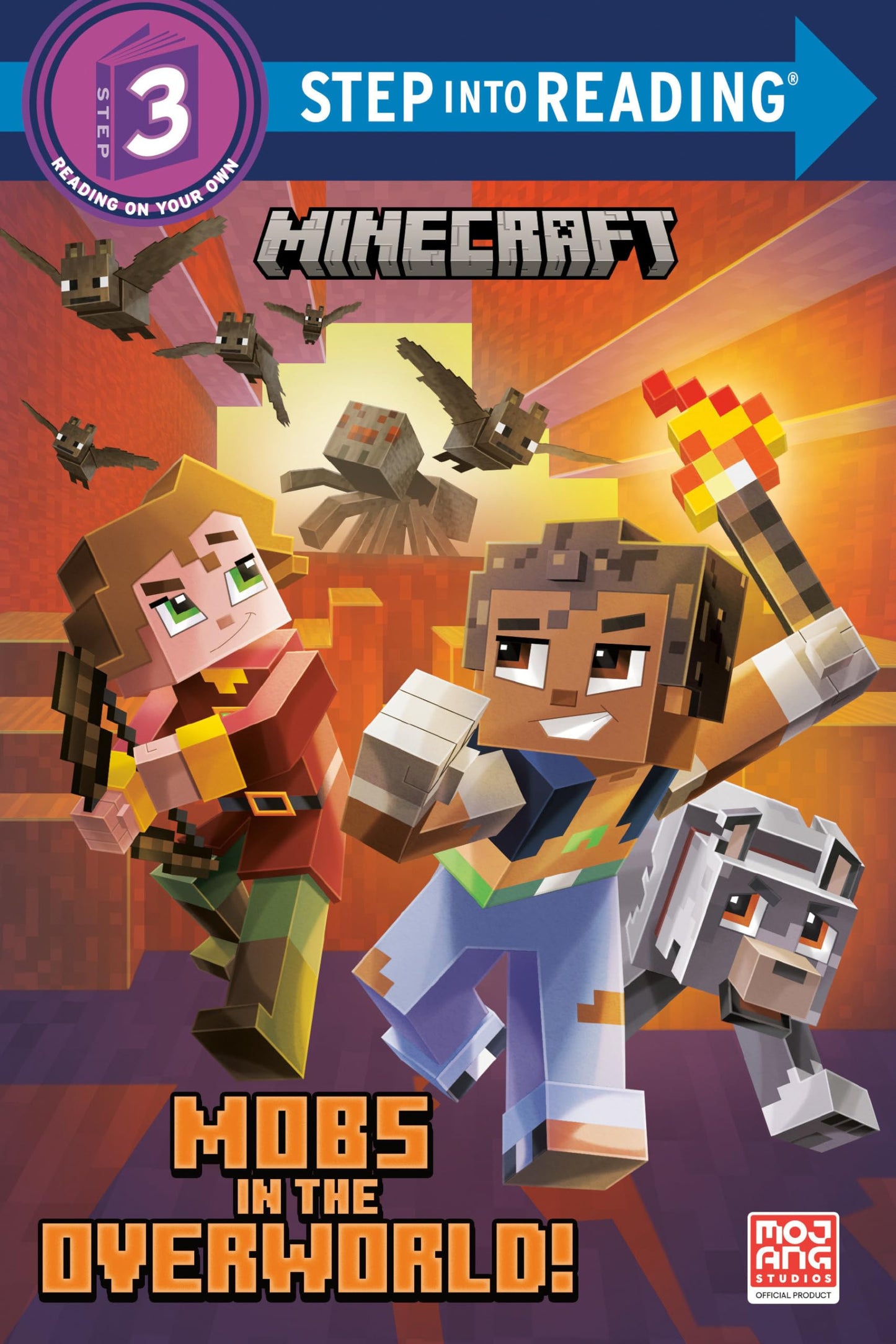 Mobs in the Overworld! (Minecraft) (Step into Reading, Step 3)