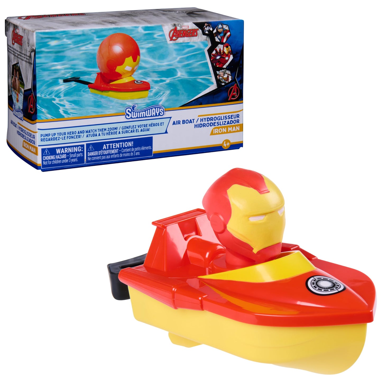 SwimWays Batman Air Boat Pool Toy