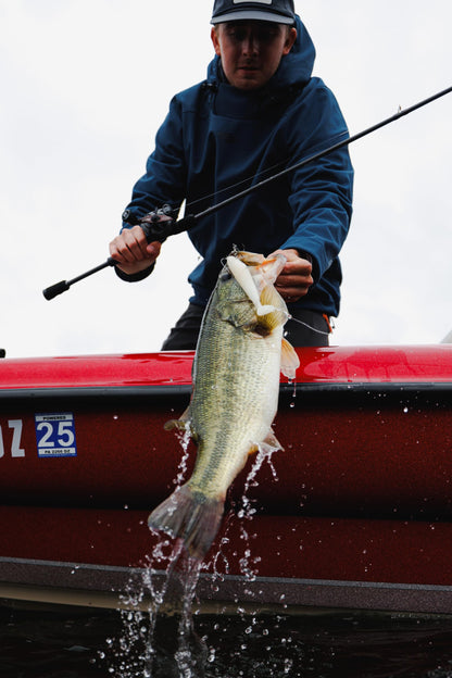 Berkley PowerBait CullShad Fishing Bait, Ghost Morning Dawn, 8 in, Soft Swimbait