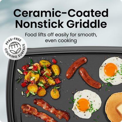 Chefman XL Electric Griddle 10 x 20 Inch (Open Box)