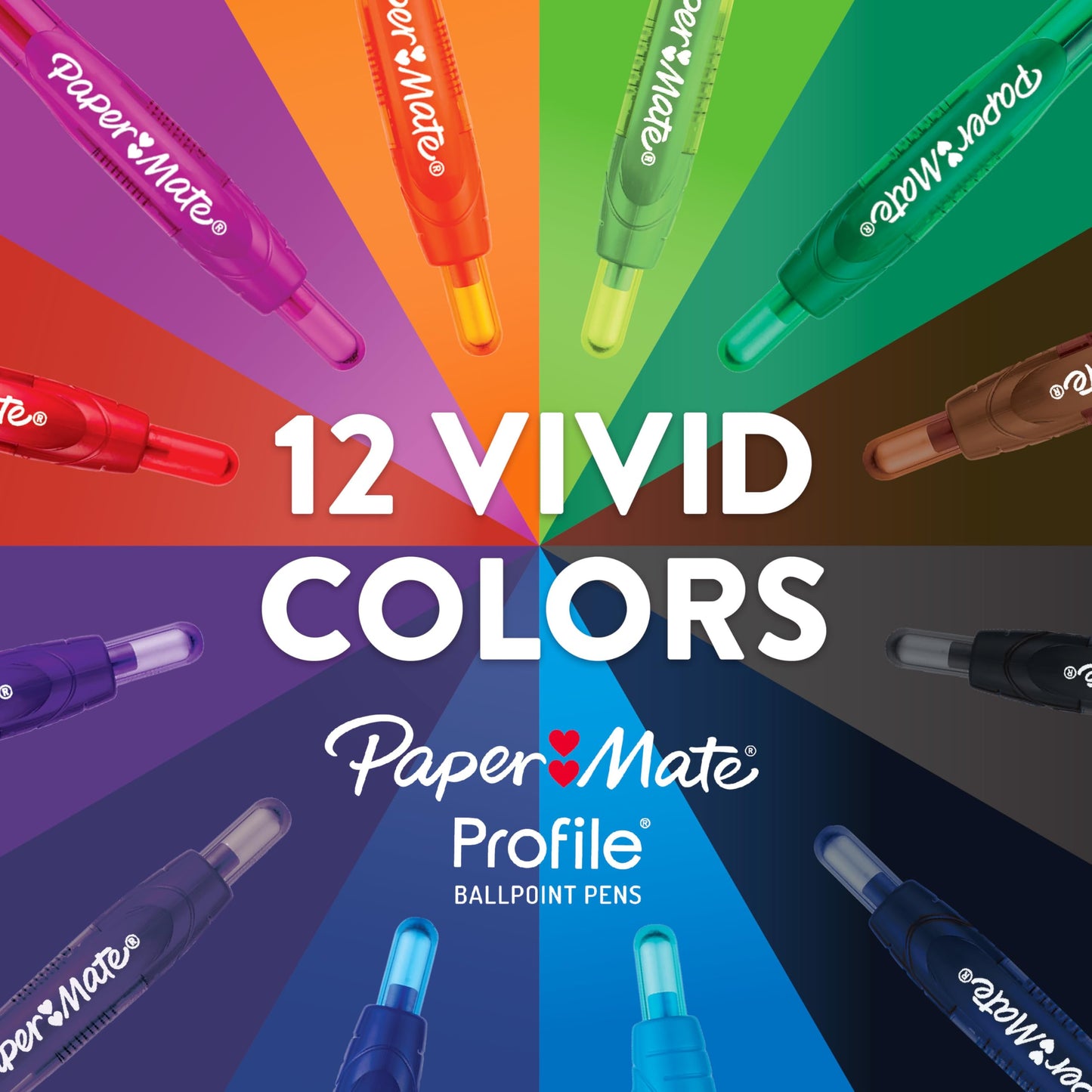 Paper Mate Profile Ballpoint Pen, Retractable
