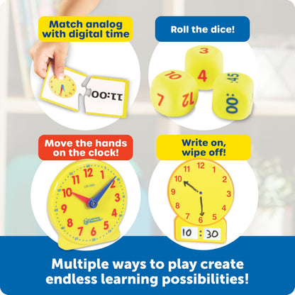 Learning Clock, Classroom Clocks for Students