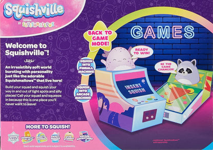 Squishville Arcade Adventure or Snow Day Set Set-2-Inch Plush and Accessories-Toys for Kids, Multi *Chosen at Random*
