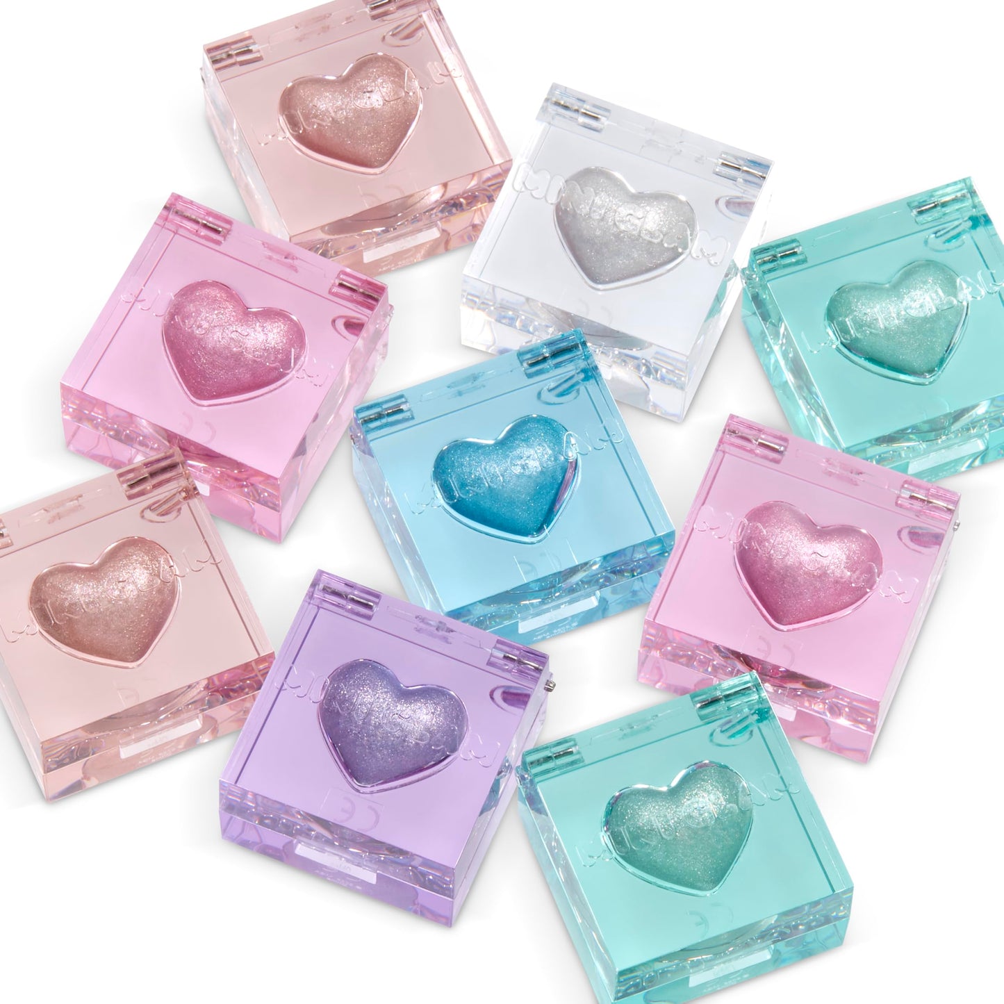 Mini Glam Cosmetics - Cube Shimmer Eye Cream Blue, Ages 8+