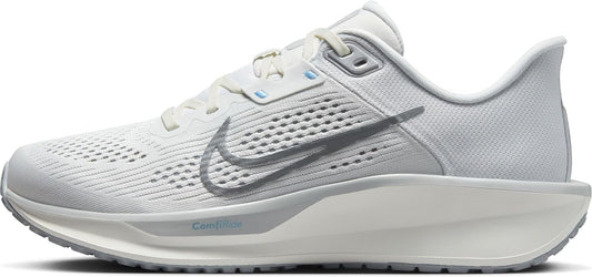 Women's 5.5 Nike Quest 6 Road Running Shoes FD6034-007, Photon Dust/Psychic Blue/Summit White/Light Smoke Grey *Damaged Box*