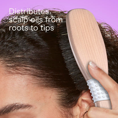 Conair Ceramic Wood All-Purpose Boar Hairbrush