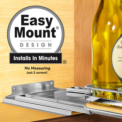 Elite Pull Out Spice Rack Organizer for Cabinet,10-1/4 in.
