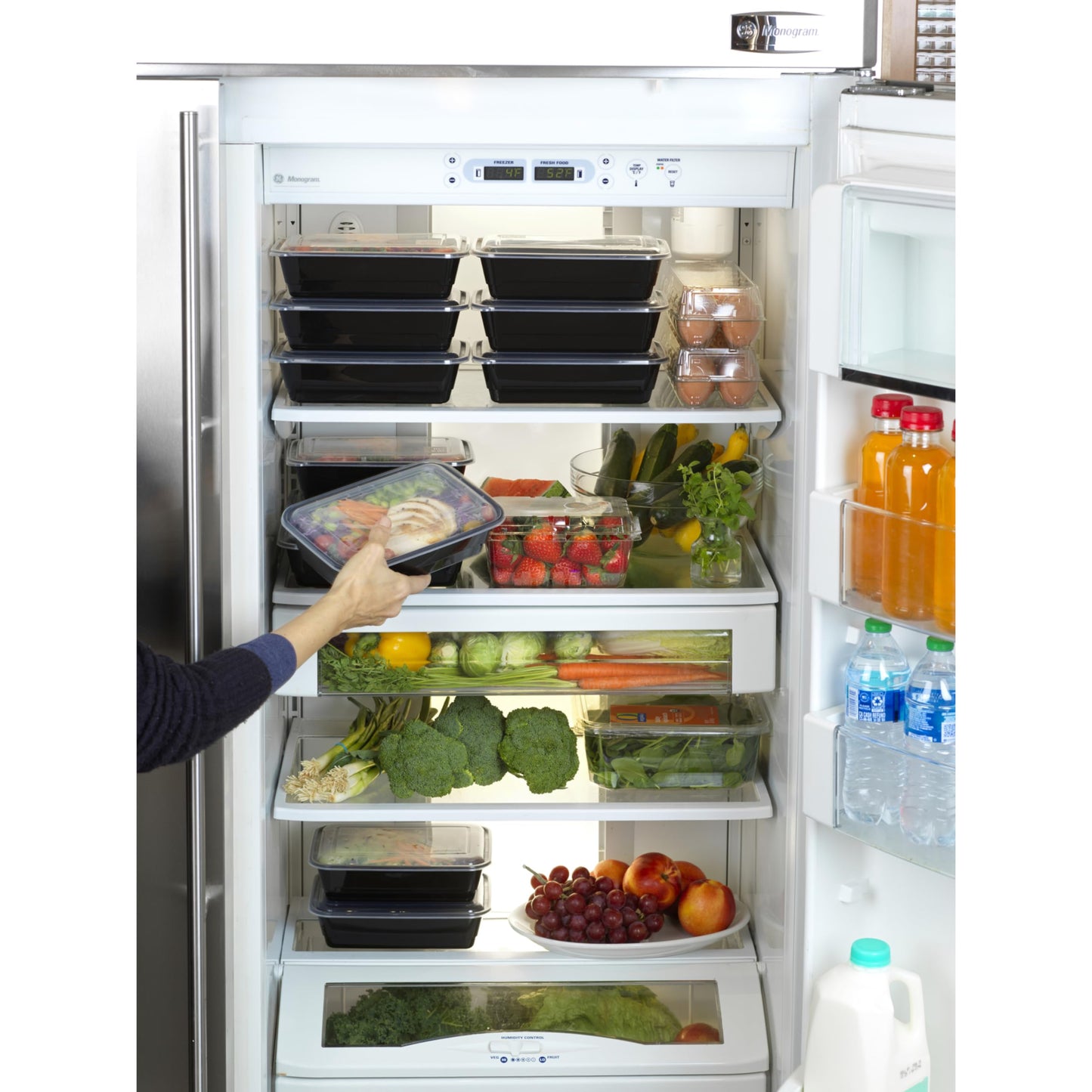 GoodCook Meal Prep Rectangle 30 units