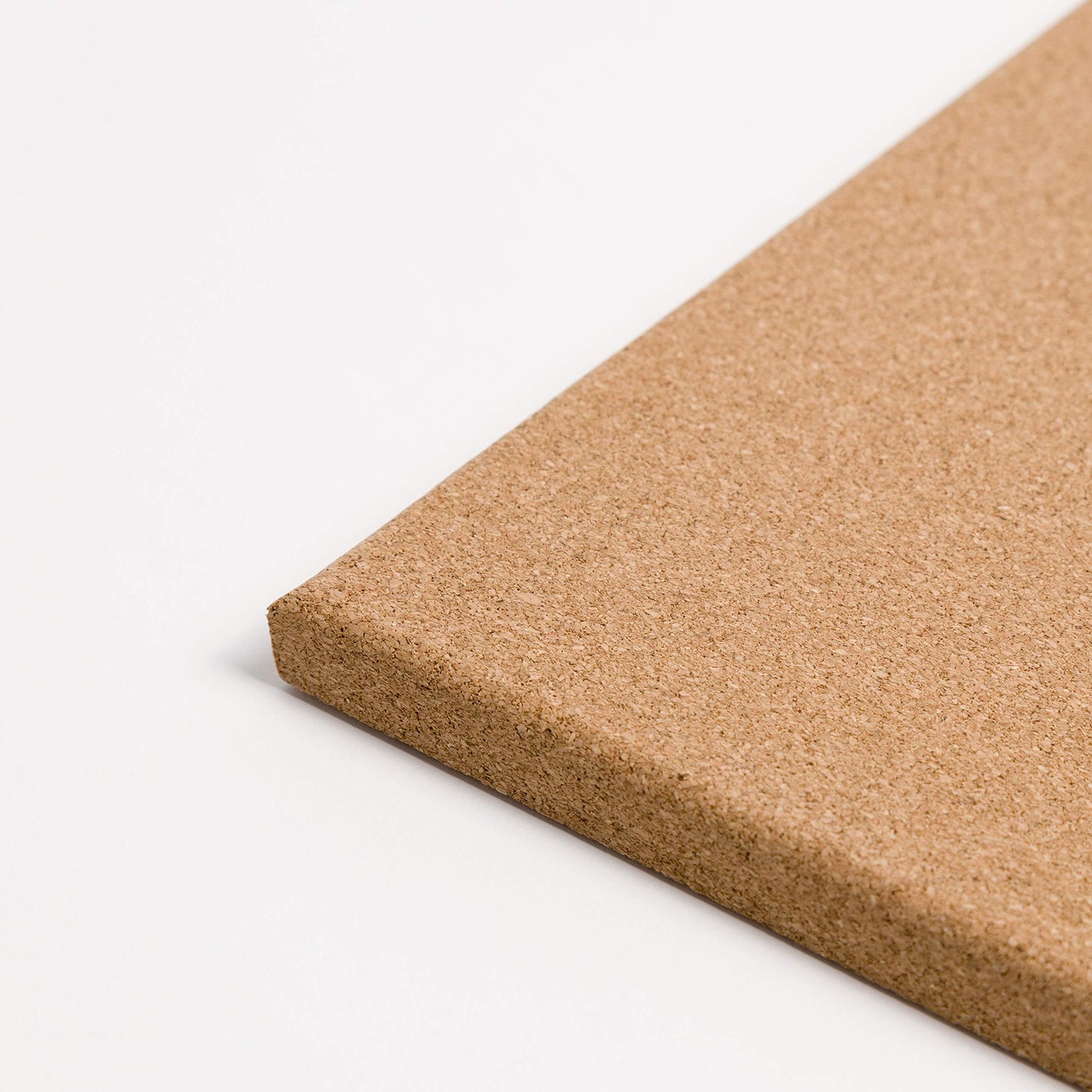 U Brands Cork Canvas Bulletin Board, 14" x 14" Inches