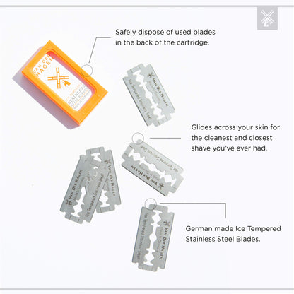 Van Der Hagen Safety Blades 5 Count