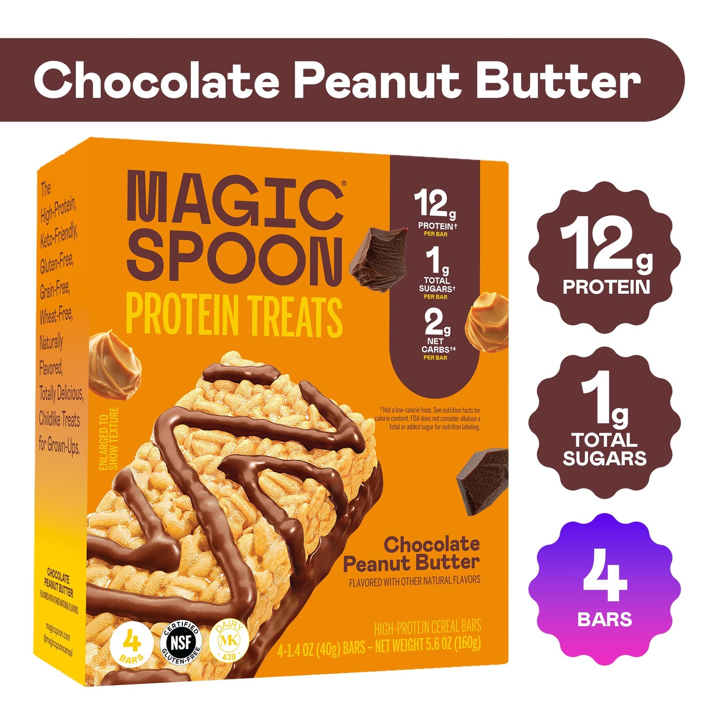Magic Spoon PB Treats 4-Pack BB 9/25/26