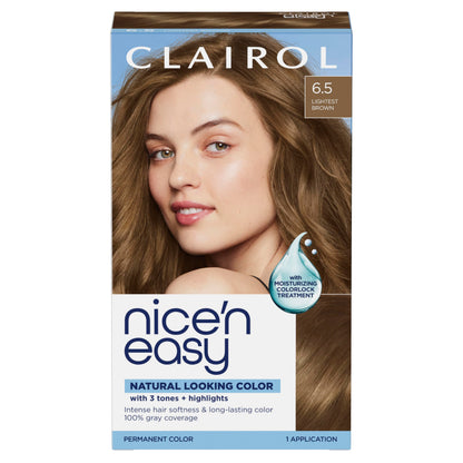 Clairol Nice N Easy Permanent Hair 6.5 Lt Brown