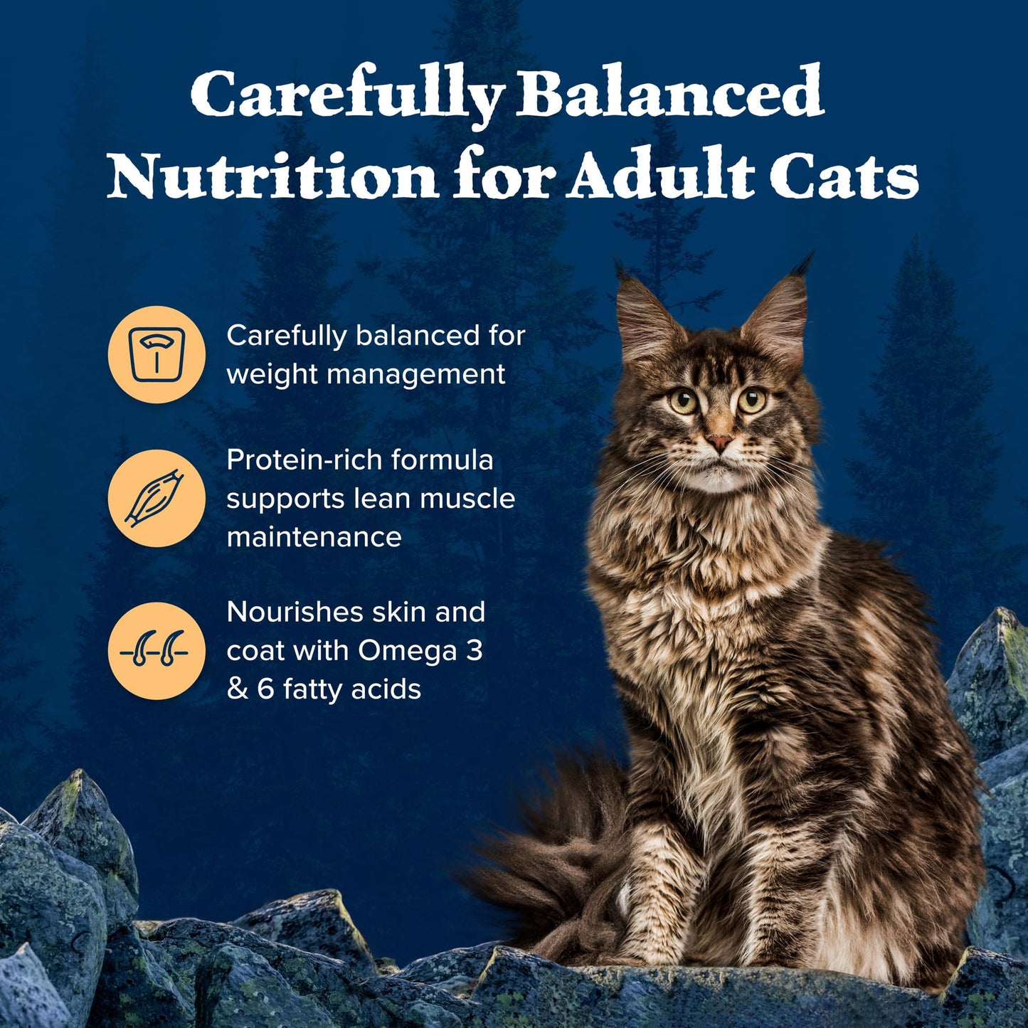 Blue Buffalo Wilderness Cat Food Chicken 11lb Weight Control (Best By 06/10/2026)
