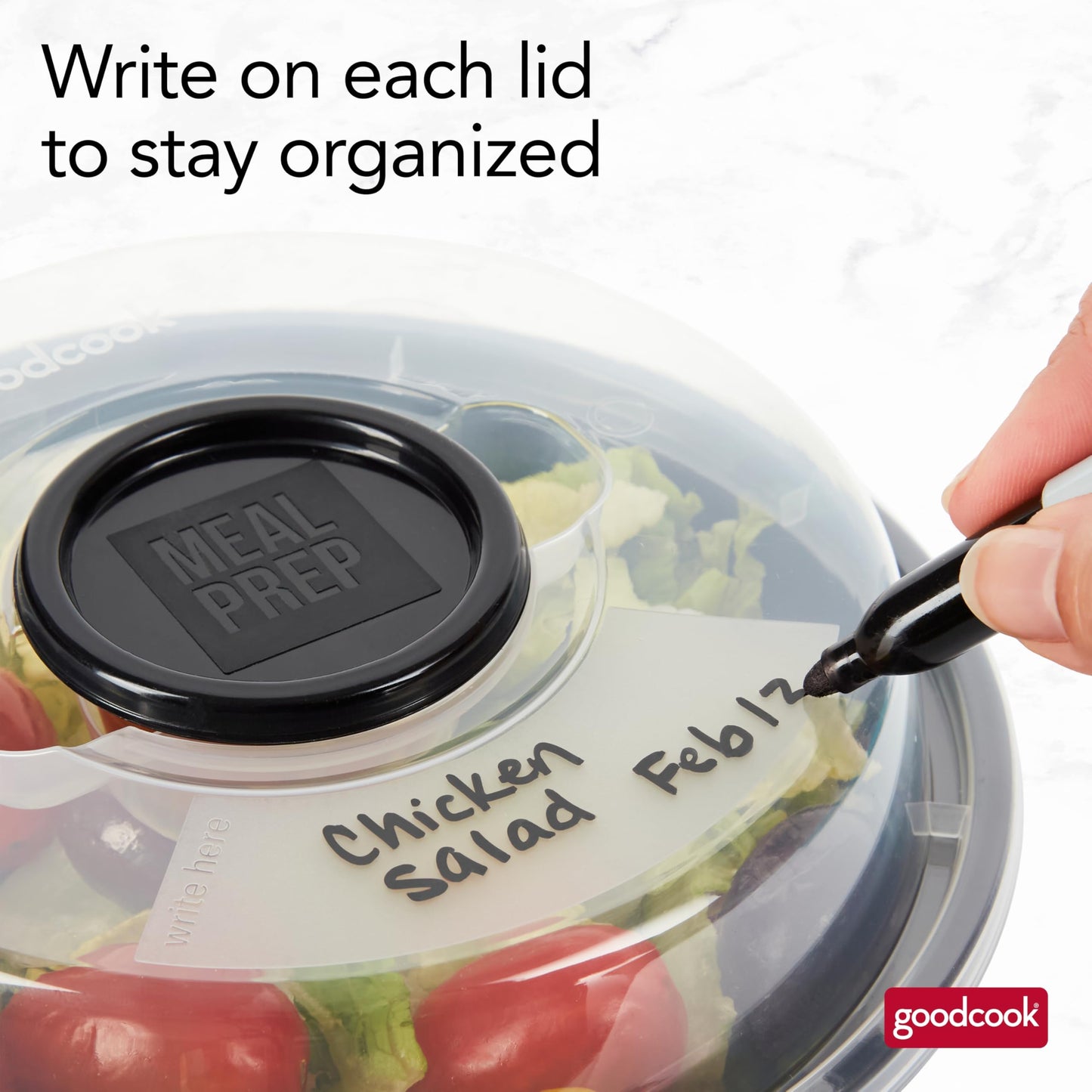 GoodCook 4-Cup Meal Prep Bowls Set 10 ct.