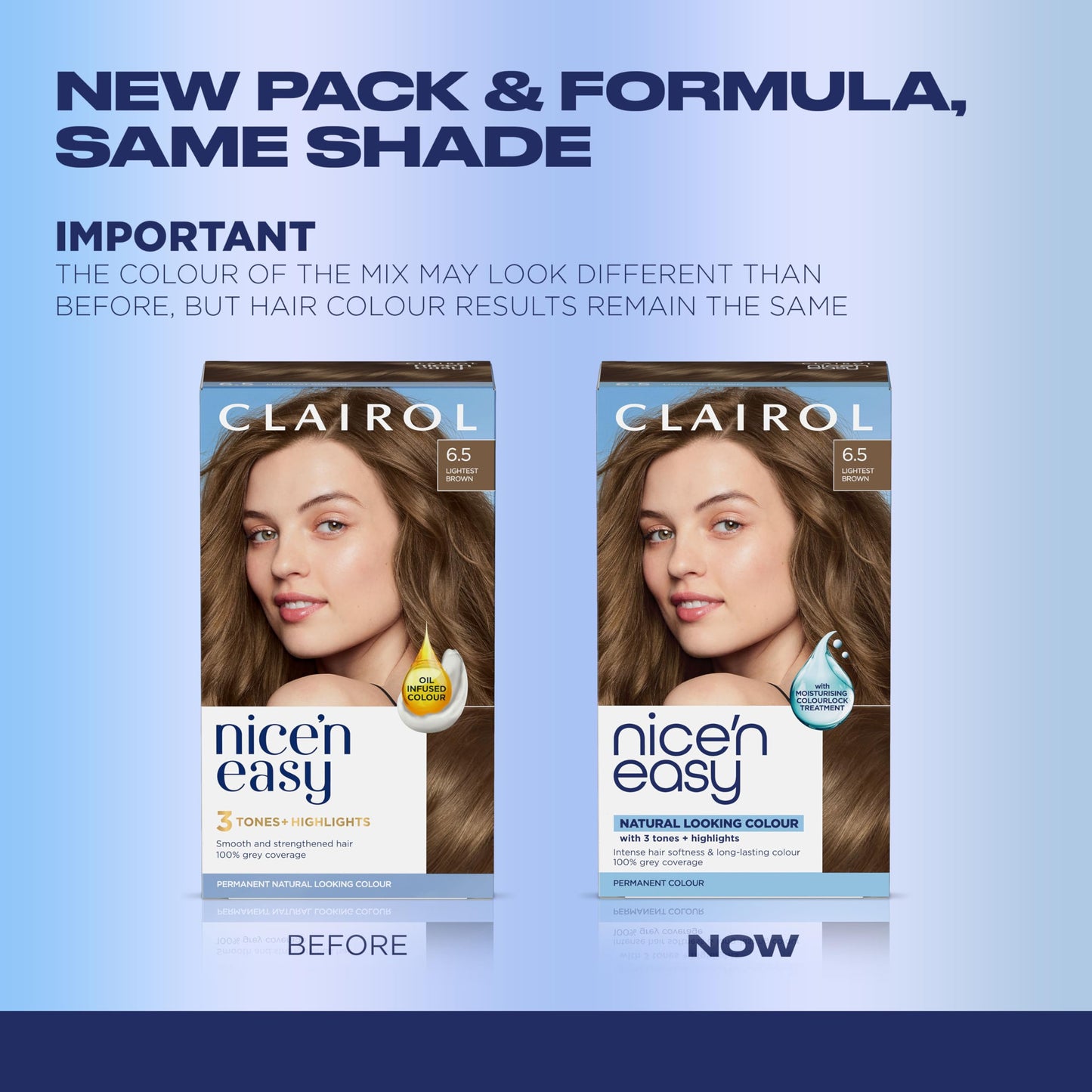 Clairol Nice N Easy Permanent Hair 6.5 Lt Brown
