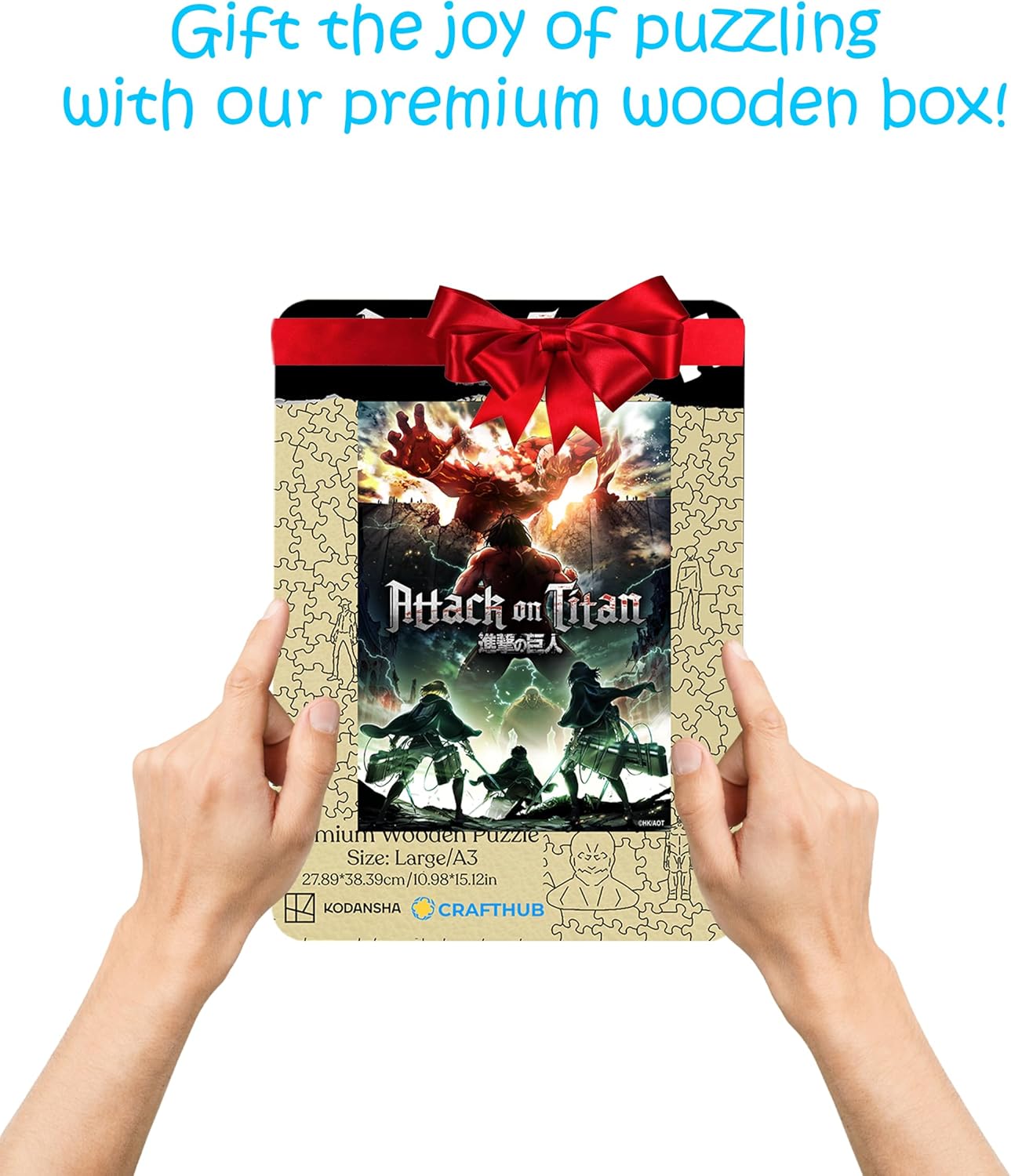 Crafthub Attack on Titan Wooden Puzzle