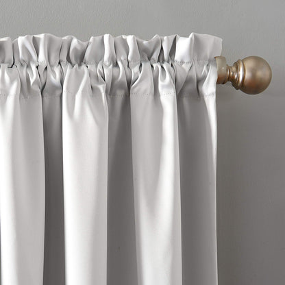 52 in. W X 84 in. L Rod Pocket 100% Blackout Curtain