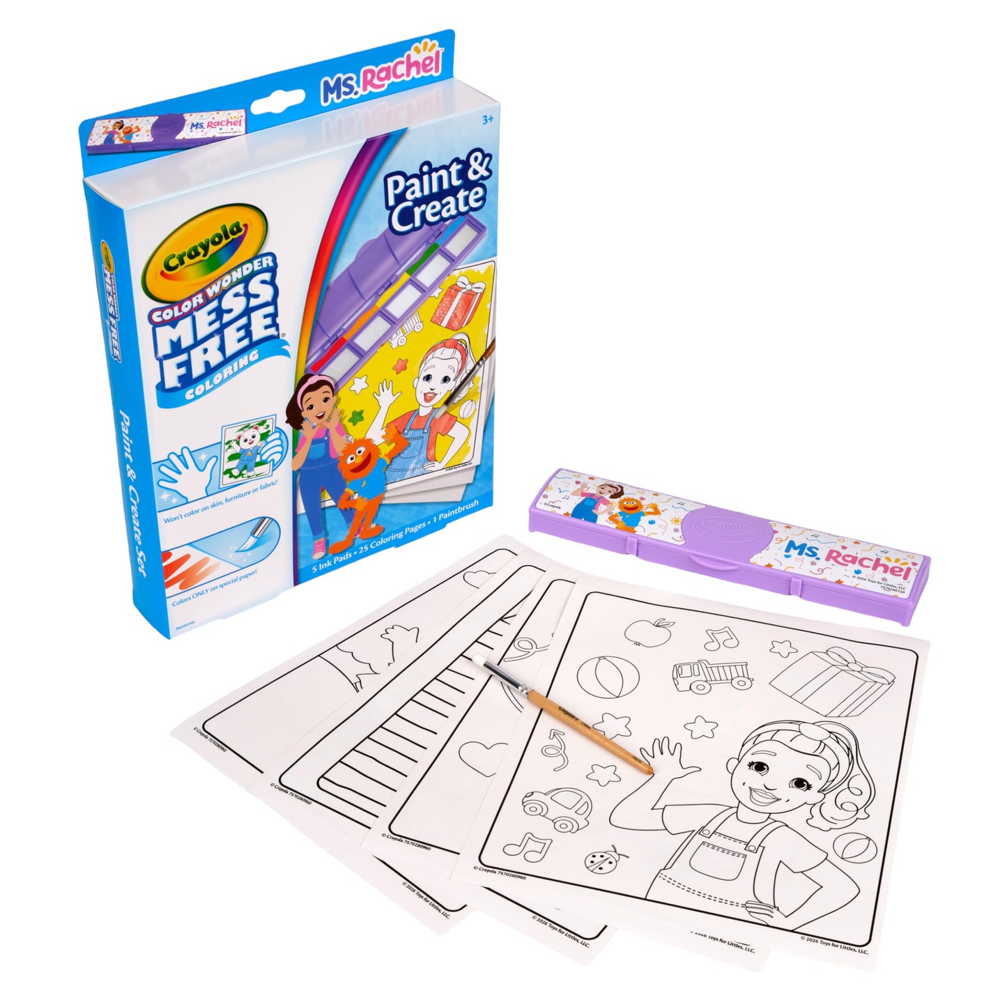 Crayola Color Wonder Paint & Create Set