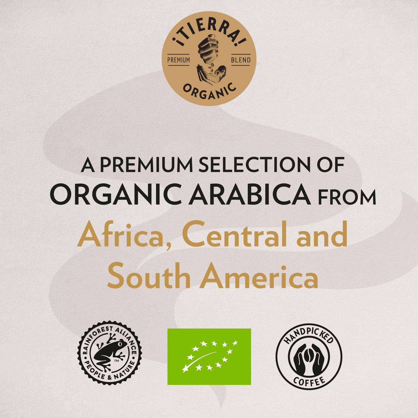 Lavazza Tierra Organic Light Roast Whole Bean Coffee 2.2lb (Best By 07/30/2026)