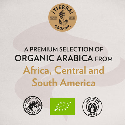 Lavazza Tierra Organic Light Roast Whole Bean Coffee 2.2lb (Best By 07/30/2026)
