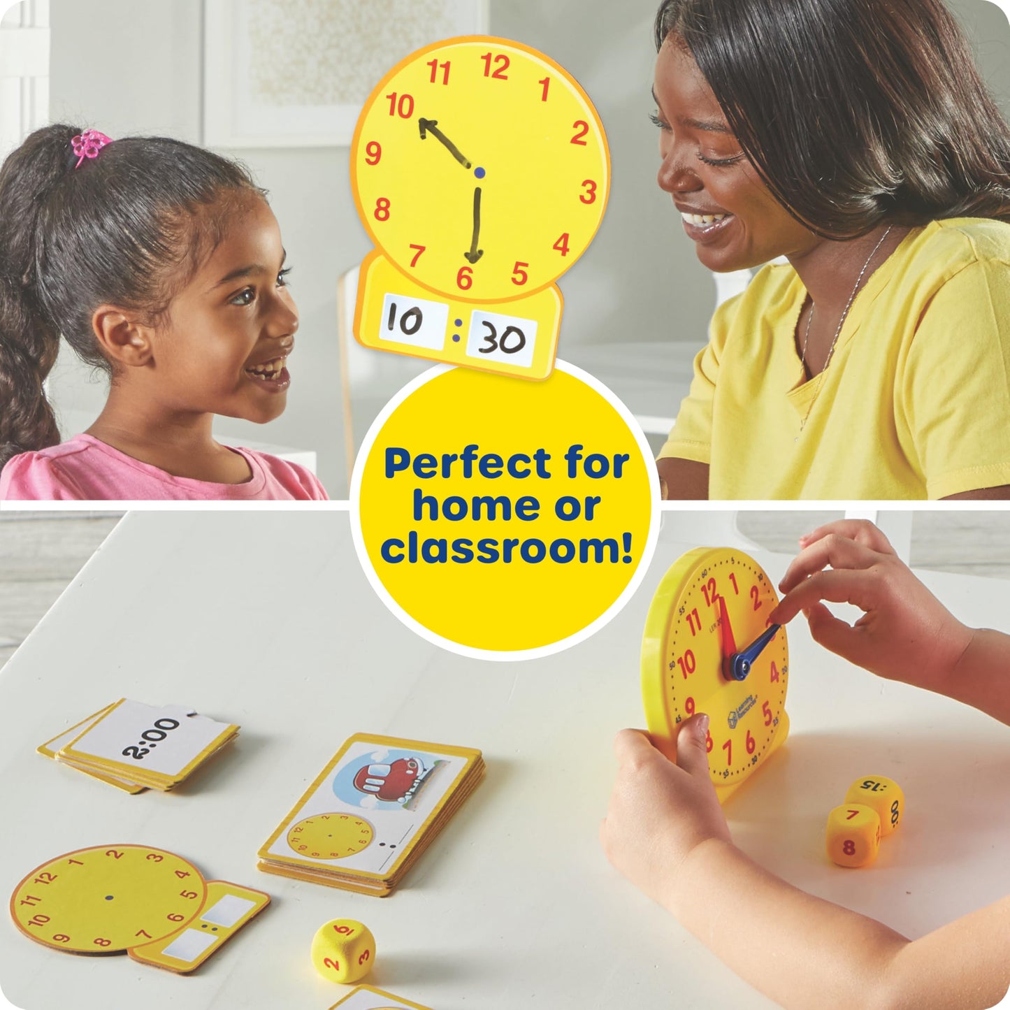 Learning Clock, Classroom Clocks for Students