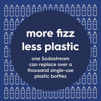 SodaStream Fizz & Go Cool Metal Bottle, Blueberry 0.9L