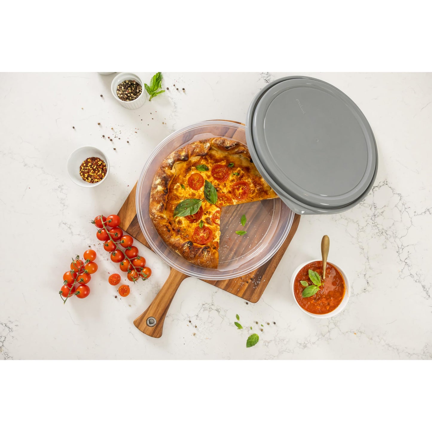 GoodCook  12 inch Round Container 2 pack