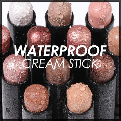 FOCALLURE Shimmer and Matte Cream Eyeshadow Stick SATURN (43)