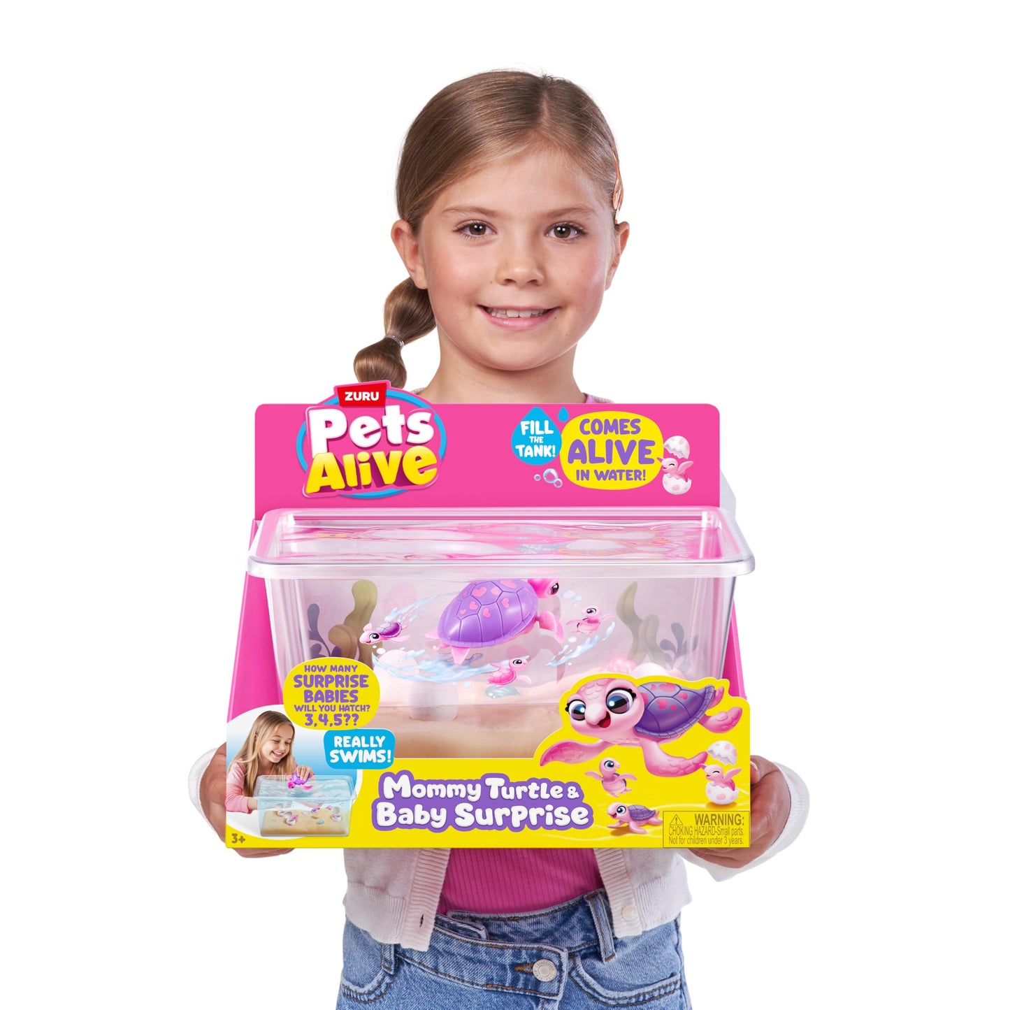 Pets Alive Mommy Turtle Surprise by ZURU Robot Pet Turtle