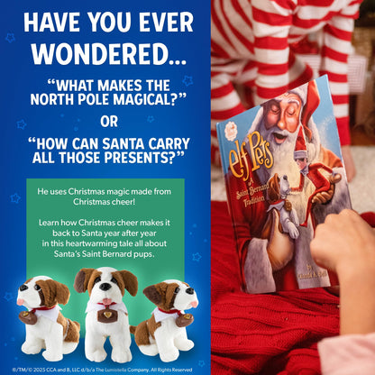 Elf Pets: a Saint Bernard Tradition – Includes St. Bernard Plush and Storybook