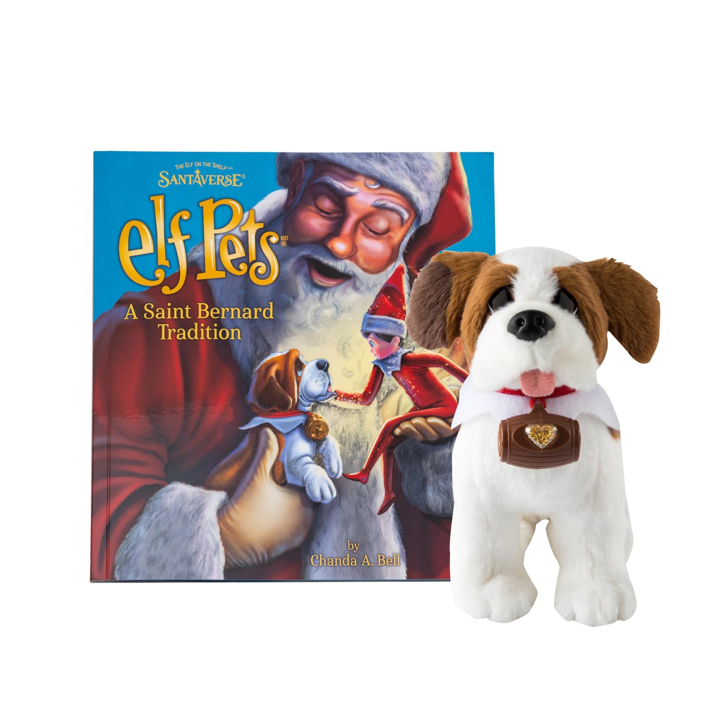 Elf Pets: a Saint Bernard Tradition – Includes St. Bernard Plush and Storybook