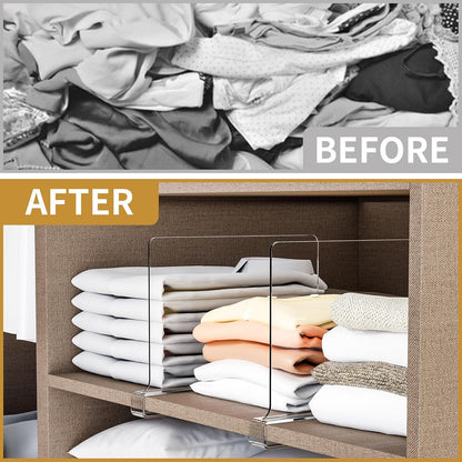 10-Pack Closet Organizers