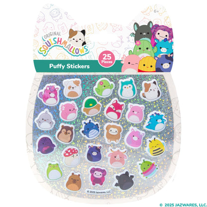 Horizon Group USA Puffy Sticker Playset for Kids, Squishy Squishmallows