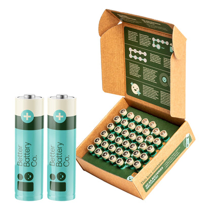Better Battery Co. 40 AA Batteries