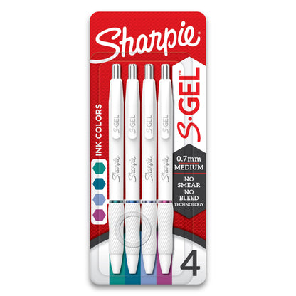 Sharpie 4pk S-Gel Pens Assorted Ink Colors