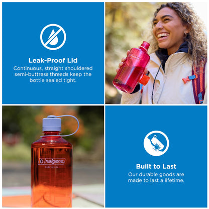 Nalgene 32 oz Narrow Mouth Water Bottle