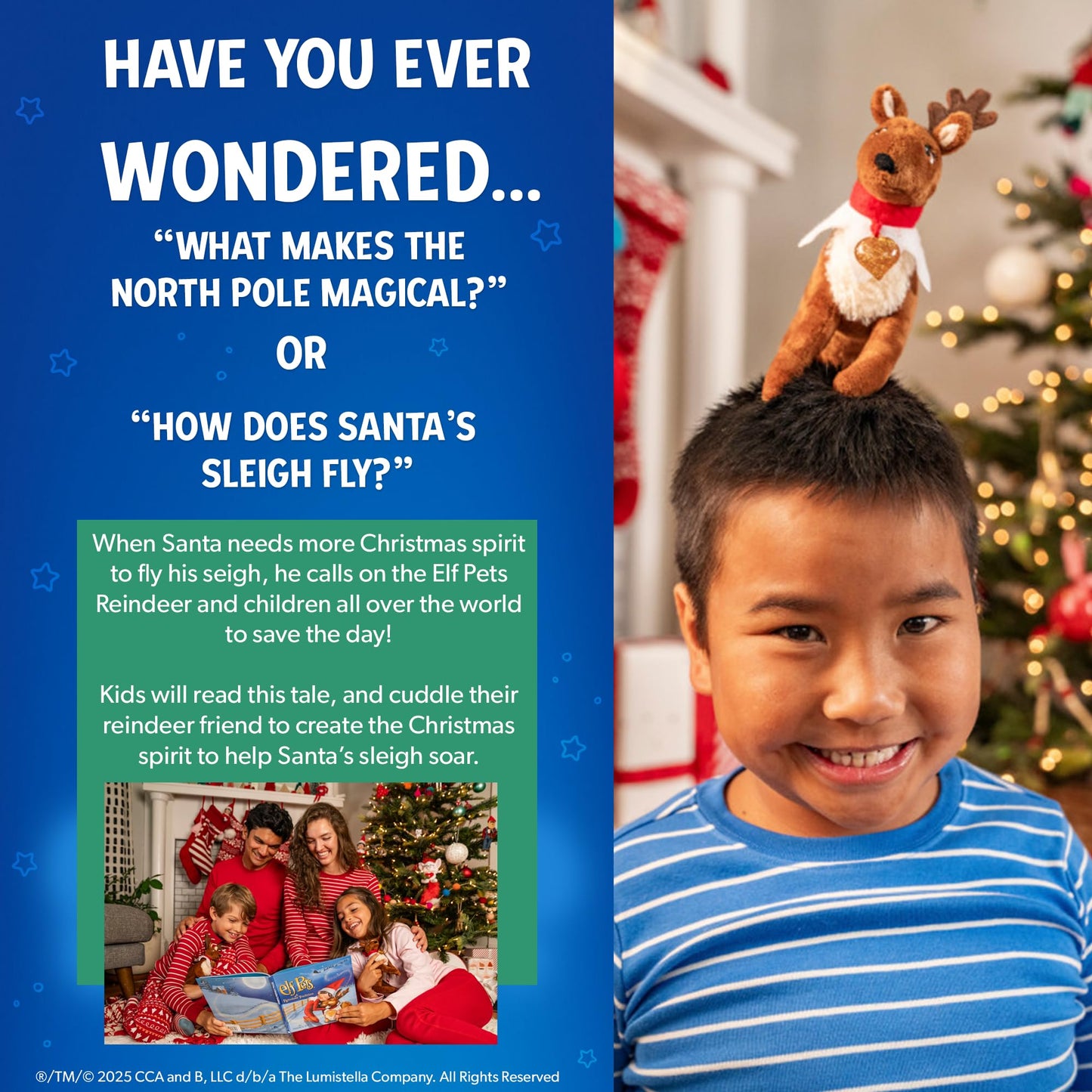 Elf Pets: a Reindeer Tradition – Includes Reindeer Plush and Storybook