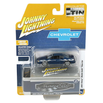 2002 Chevy Monte Carlo Pace Edition Diecast with Collector Tin