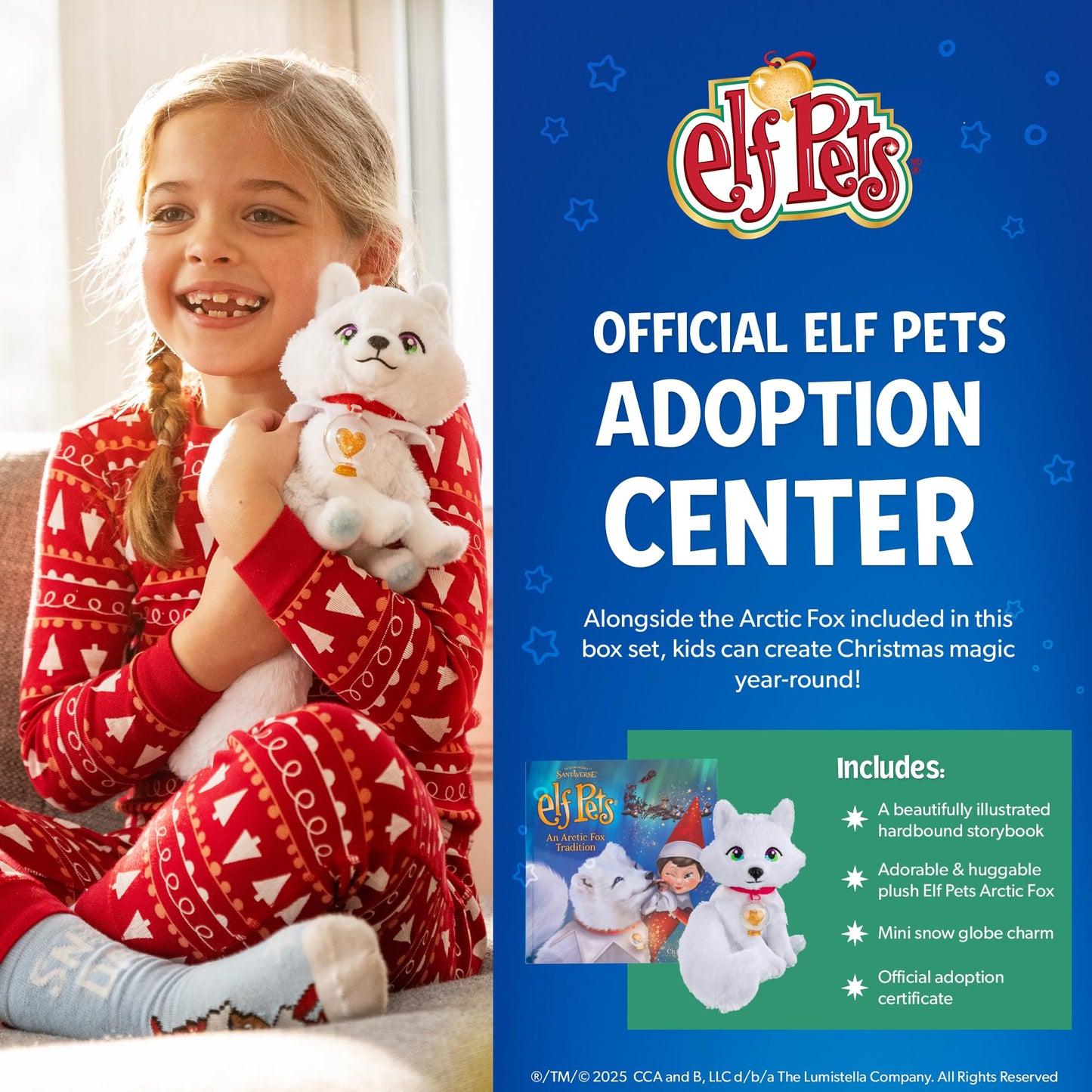 Elf Pets: An Arctic Fox Tradition - Storybook Included - Damaged Packaging