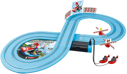 Carrera First Mario Kart - Slot Car Race Track with Spinners