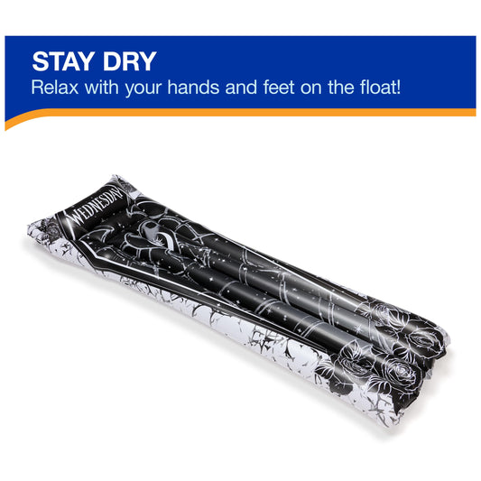 SwimWays Wednesday Suntanner Pool Float, Inflatable Pool Floats