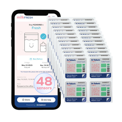 Dr. Talbot's Breastmilk Freshness Sensors - 48 Count