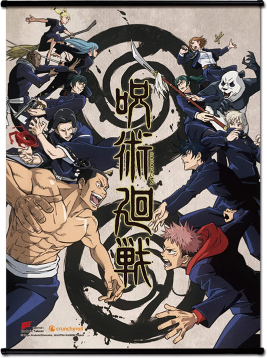 Jujutsu Kaisen - Key Art Wall Scroll 18.5"X25.2"